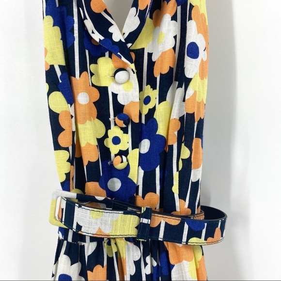 ModCloth Floral Hatler Jumpsuit Size XXS NWT - Picture 7 of 11